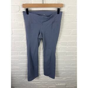 Athleta Women's Straight Up Gym Yoga Fitness Pant Stretch Gray Size M Petite
